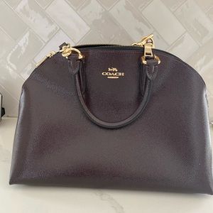 Coach Patent Leather Quinn Satchel